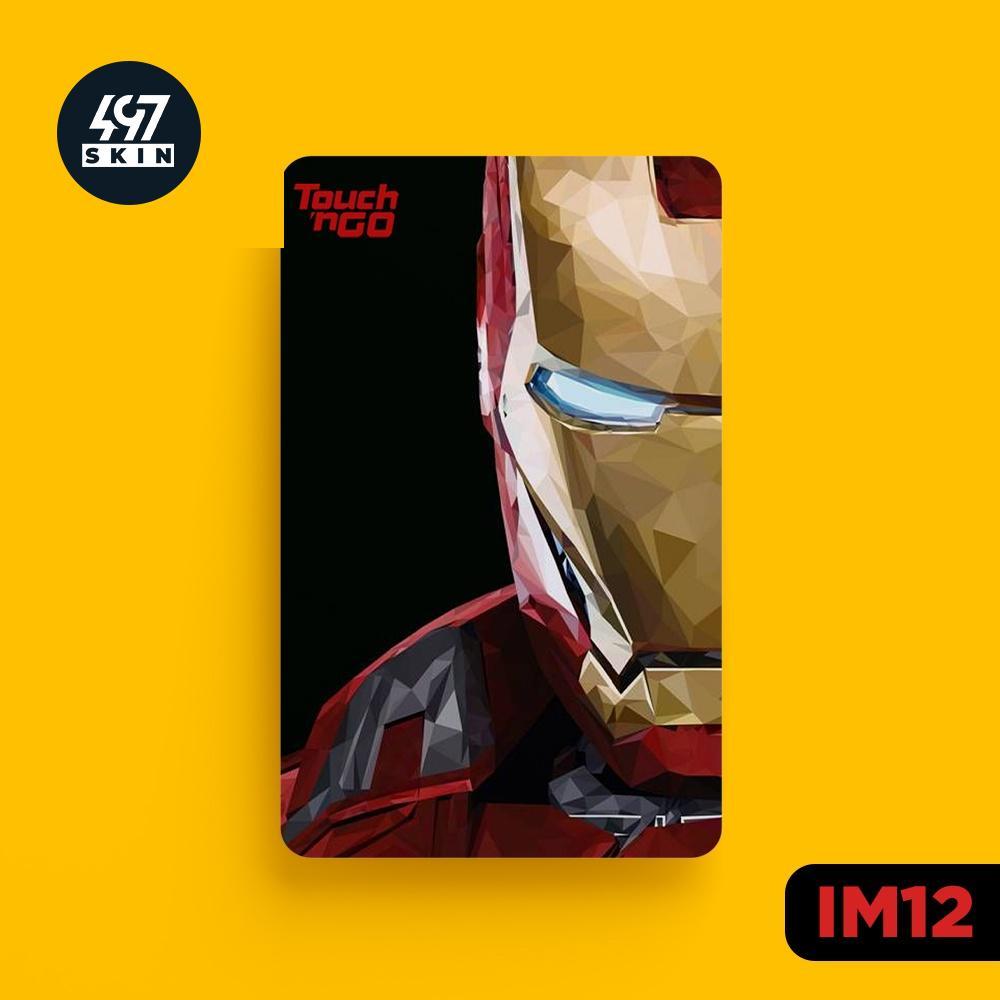 Skin Card Avengers (Ironman Series 2) - Miếng Dán ATM, Thẻ Xe, Thẻ Từ, Thẻ Chung Cư - Chất Liệu Chống Xước - Chống Nước