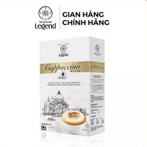 Combo 2 Cà phê Hòa Tan Cappuccino Mocha - Hộp 12 gói - Trung Nguyên Legend (Ít ngọt, béo, thơm)