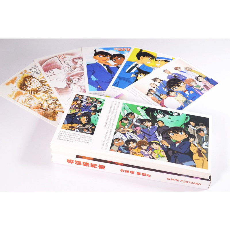 Hộp ảnh postcard Conan - Thám Tử Lừng Danh bưu thiếp anime