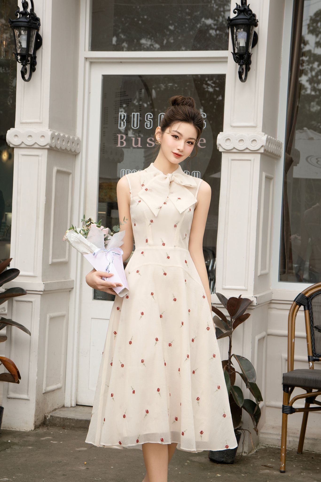 OLV - Đầm Rossy Fleur Dress - S