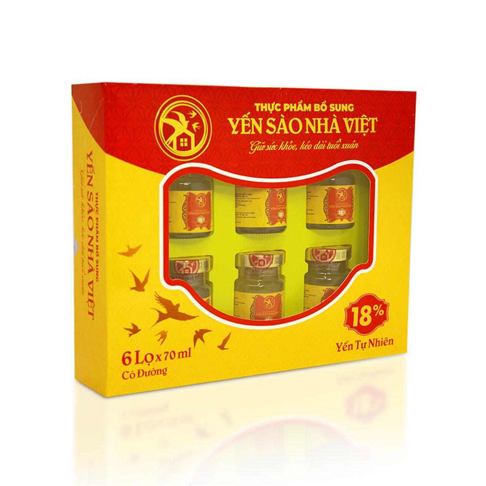 Hộp Yến Nhà Việt 18% - Tự Nhiên