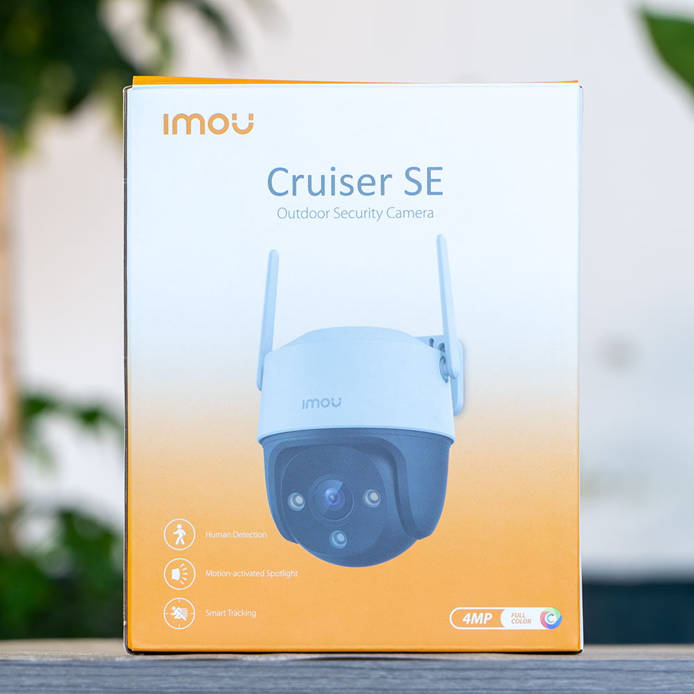 Camera wifi ngoài trời imou Cruiser SE 4MP IPC-S41FP 4.0 Megapixel, chống nước, xoay qua app, fullcolor màu ban đêm, có mic thu âm - Hàng chính hãng bảo hành 24 tháng