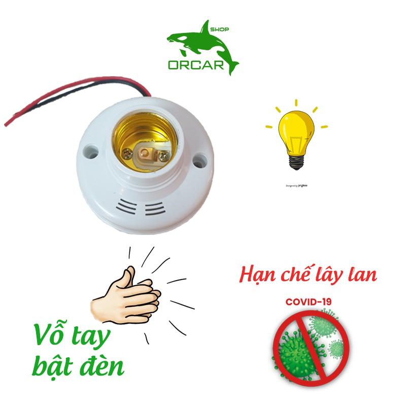 Đui đèn cảm ứng âm thanh, tự động phát sáng khi có tiếng người hoặc vỗ tay