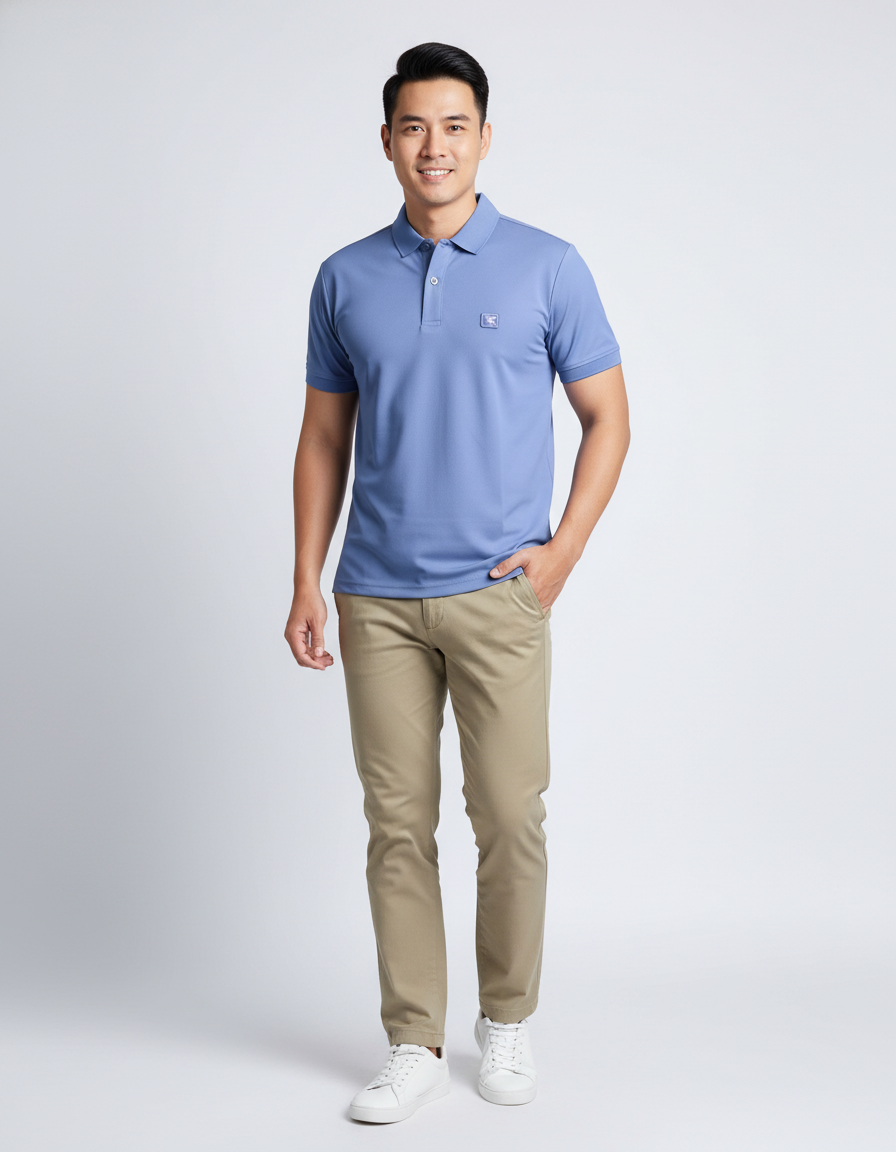 Áo Polo Nam Slim Fit Màu Hr4-F027-23