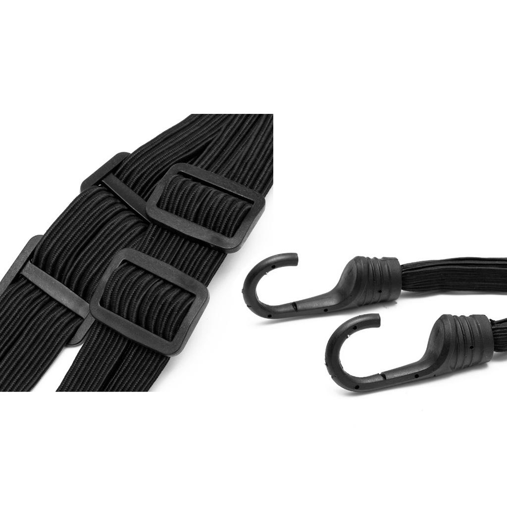 Adjustable Bungee Cord Cargo Motorcycle Helmet Elastic Rope Storage Tie Down