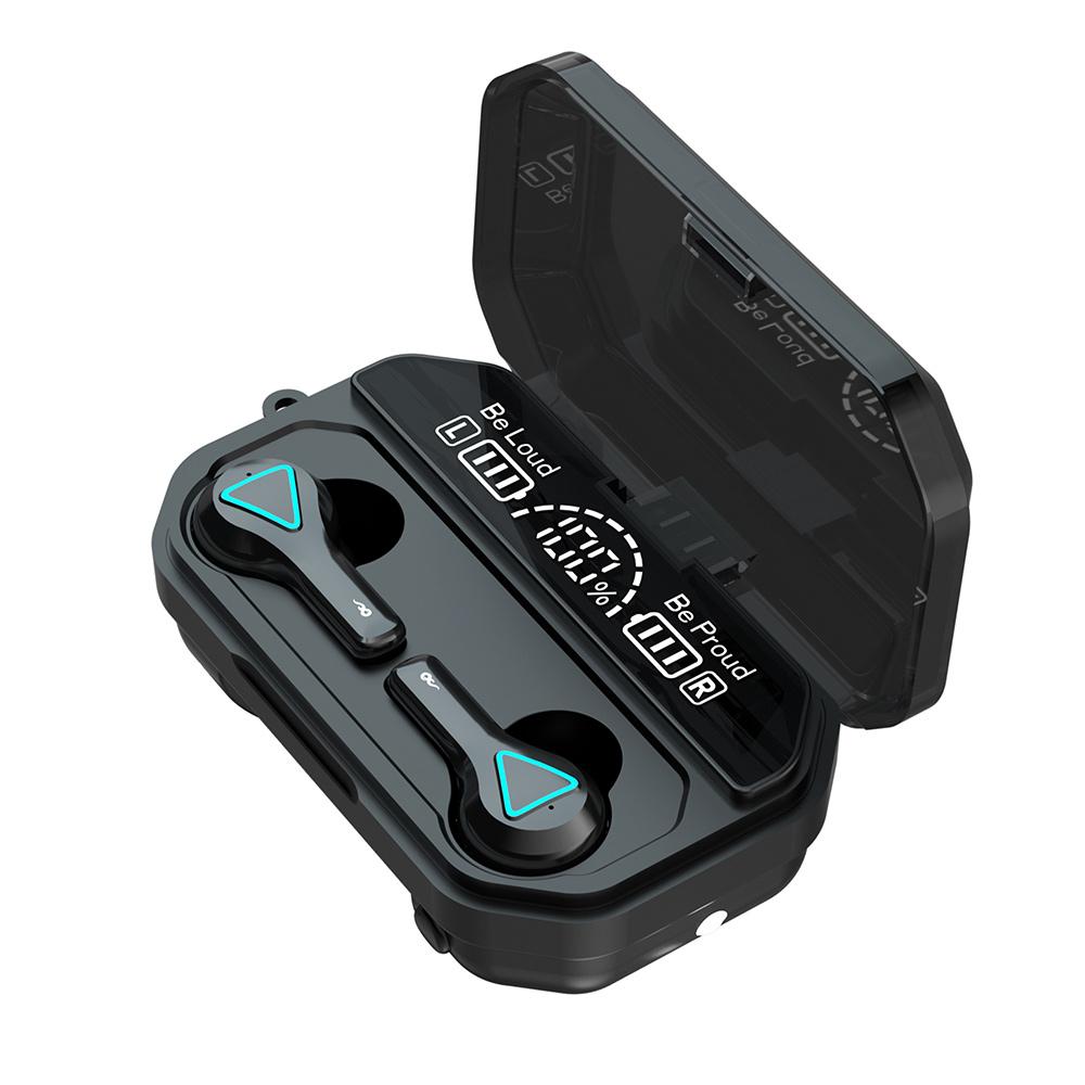 Bluetooth 5.1 TWS Tai Nghe Không Dây Bluetooth 9D Stereo Điều Khiển Cảm Ứng Chống Nước Tai Nghe Nhét Tai Tai Nghe Có Micro