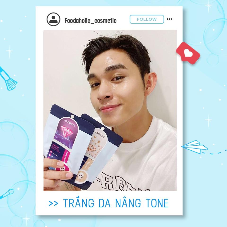 Combo 10 Mặt nạ dưỡng chất tổ yến dưỡng da toàn diện Foodaholic Bird’s Nest Aqua Essential Mask 23g x10