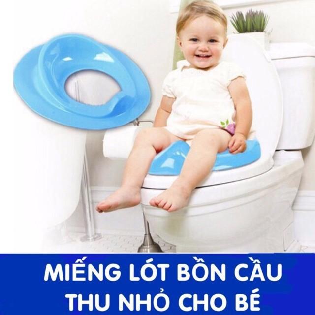 BỆ LÓT BỒN CẦU VỆ SINH THU NHỎ KÍCH THƯỚC CHO BÉ YÊU