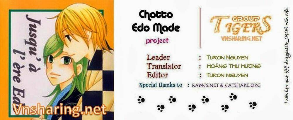 chotto edo made chapter 1 1