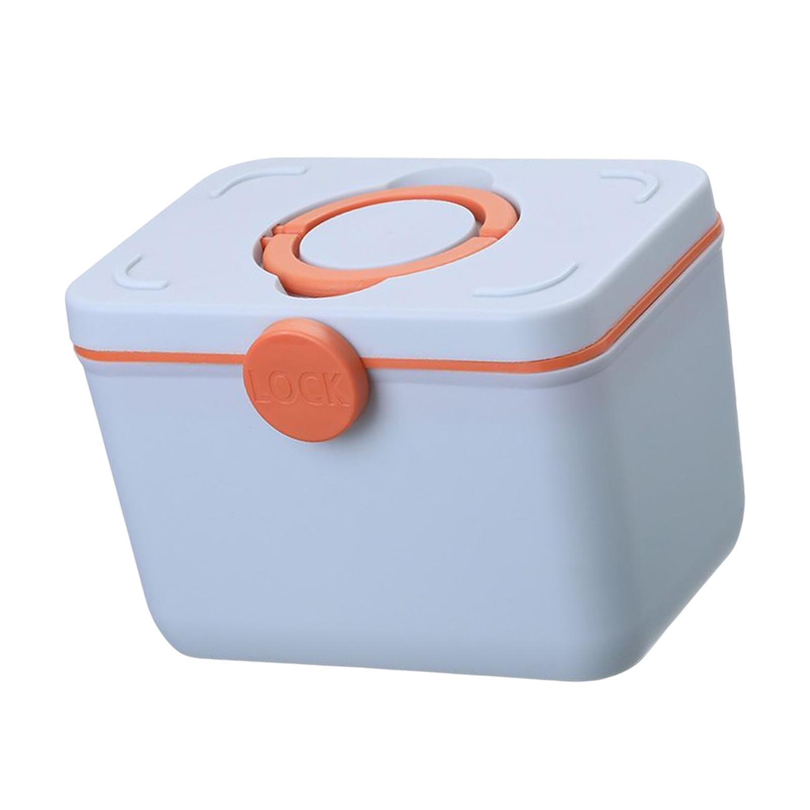 First Aid Kit Container Organizer Storage Box Container for Outdoor Office Car Camping