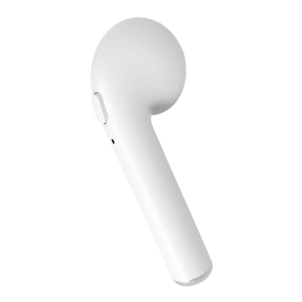 I7s Bluetooth Earphone Sport Mini True Wireless Earbuds single ear White