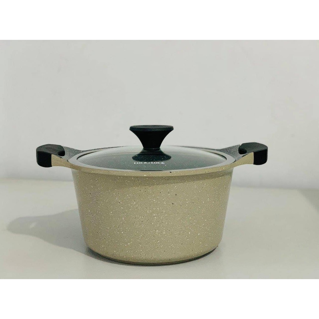 Nồi Đá Stone 7 Lớp Cao Cấp 20cm LCA6202D