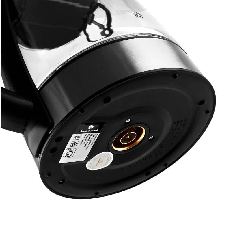 Ấm Đun Siêu Tốc Thủy Tinh Elmich Smartcook ICS-3859 1,7L 1850W, Hàng Chính Hãng, Tự Ngắt - Joymall