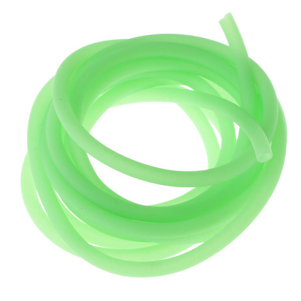 2m Silicone Luminous Carp Fishing Rig Tubes DIY Tackle Rig Sleeve A
