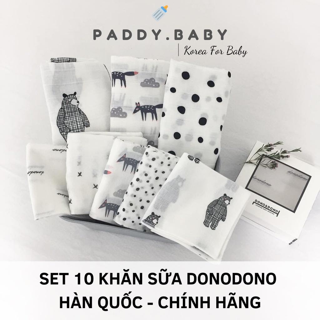 SET 10 KHĂN SỮA HÀN QUỐC