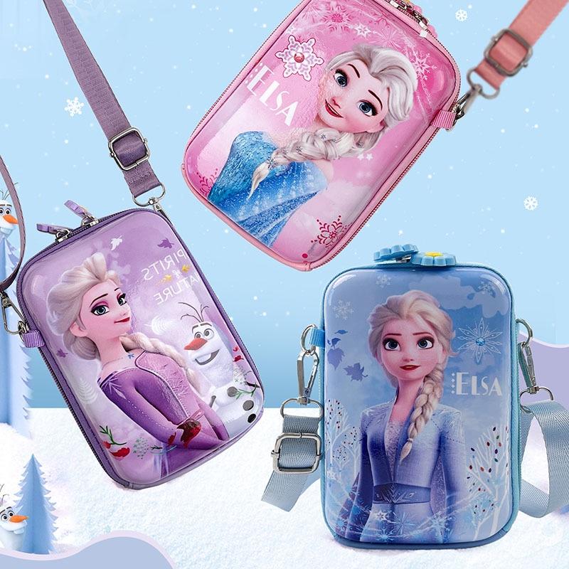 Túi Đeo Chéo Thời Trang Cho Bé Gái 16x10x5cm Mẫu Elsa