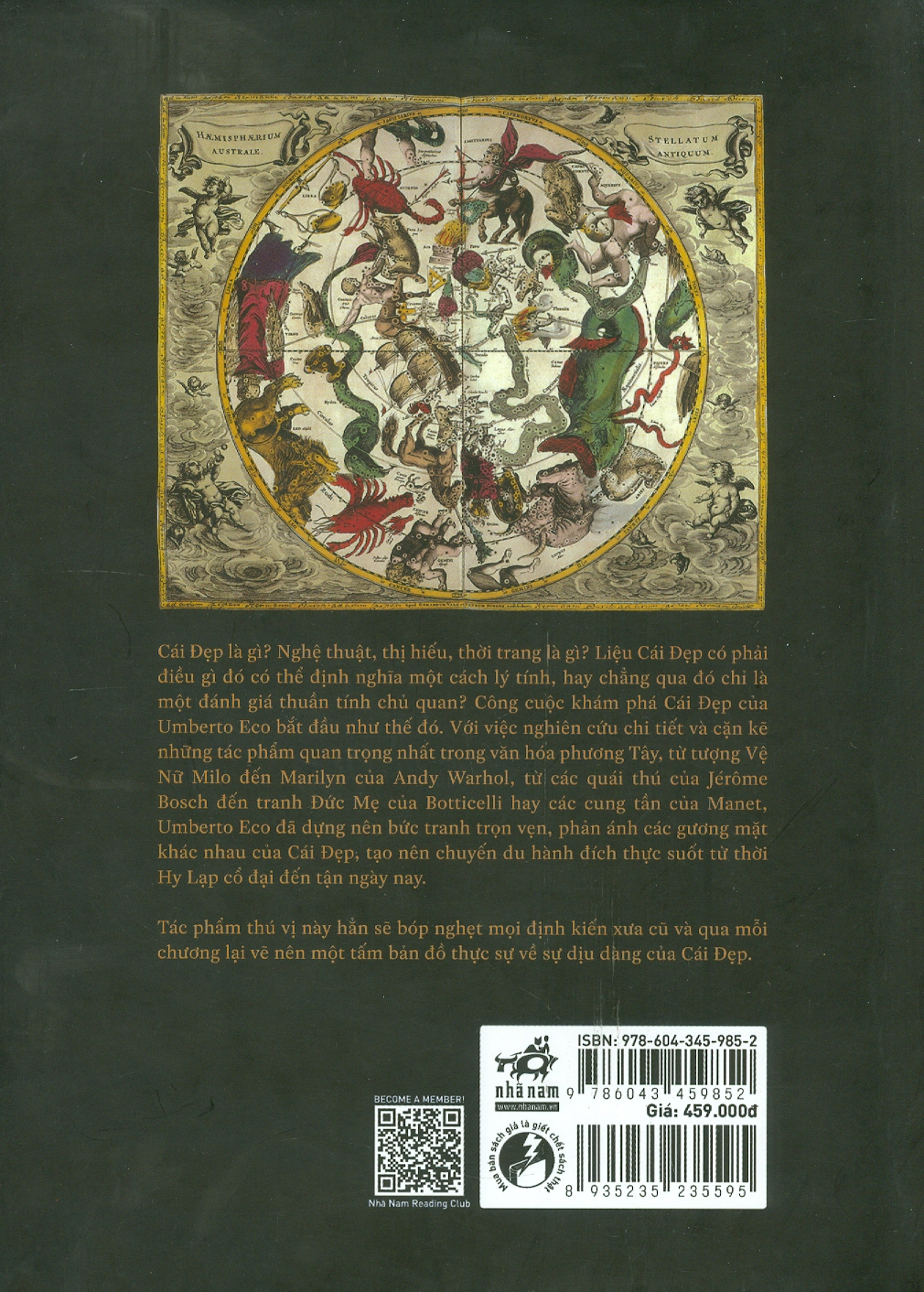 LỊCH SỬ CÁI ĐẸP – Umberto Eco – Lê Thúy Hiền dịch – Nhã Nam – NXB Thế Giới