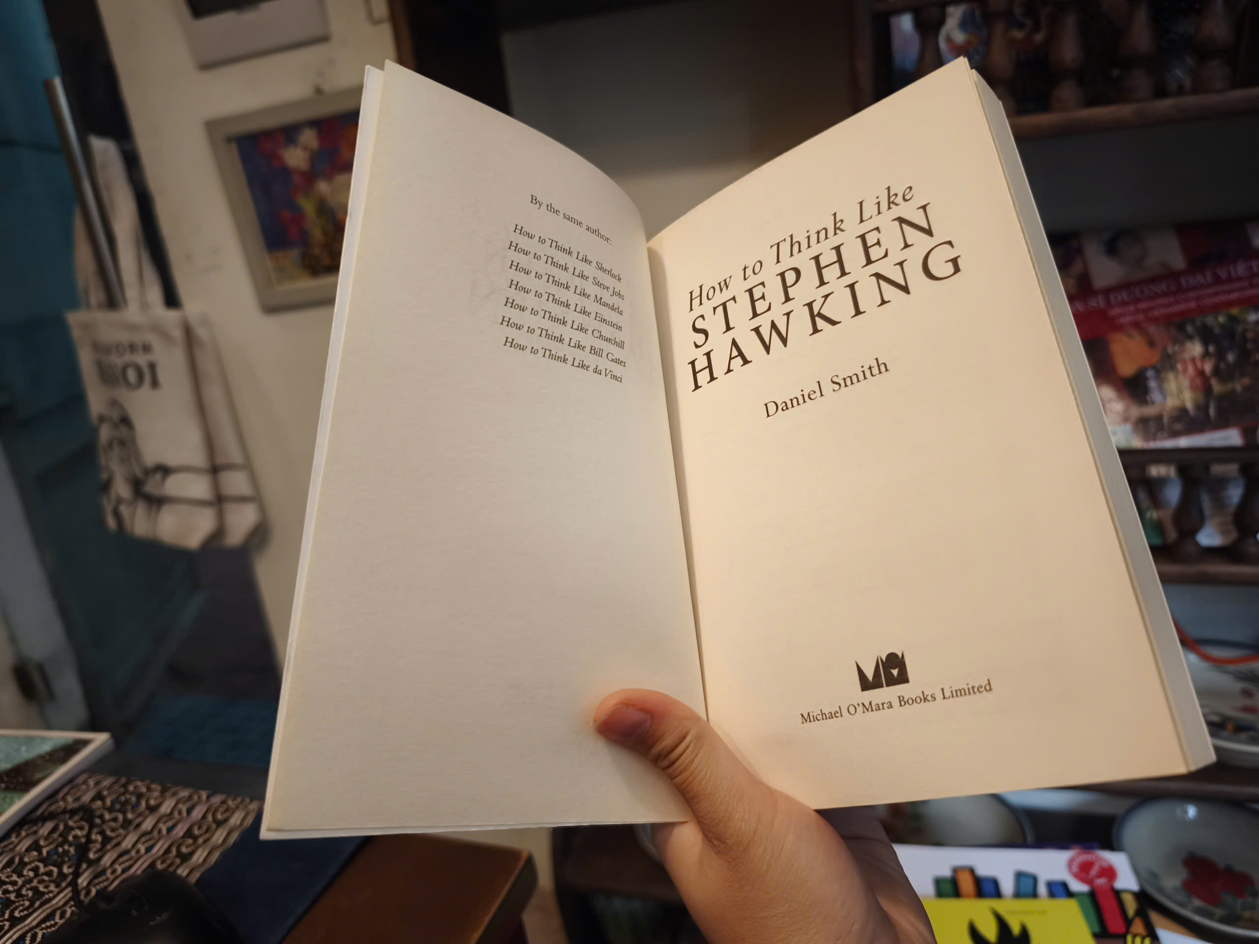 Sách - How to Think Like Stephen Hawking by Daniel Smith - Science / Physics
