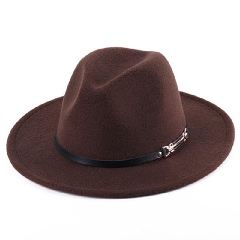 Mũ Nón Nam Nữ Nắp Jazz Châu Âu Và Châu Mỹ Mùa Hè Fedoras Nỉ Lông Mùa Hè Mùa Xuân Bãi Biển Mùa Đông Nữ Mặt Trời năm 2021 Thời Trang Mới Nón