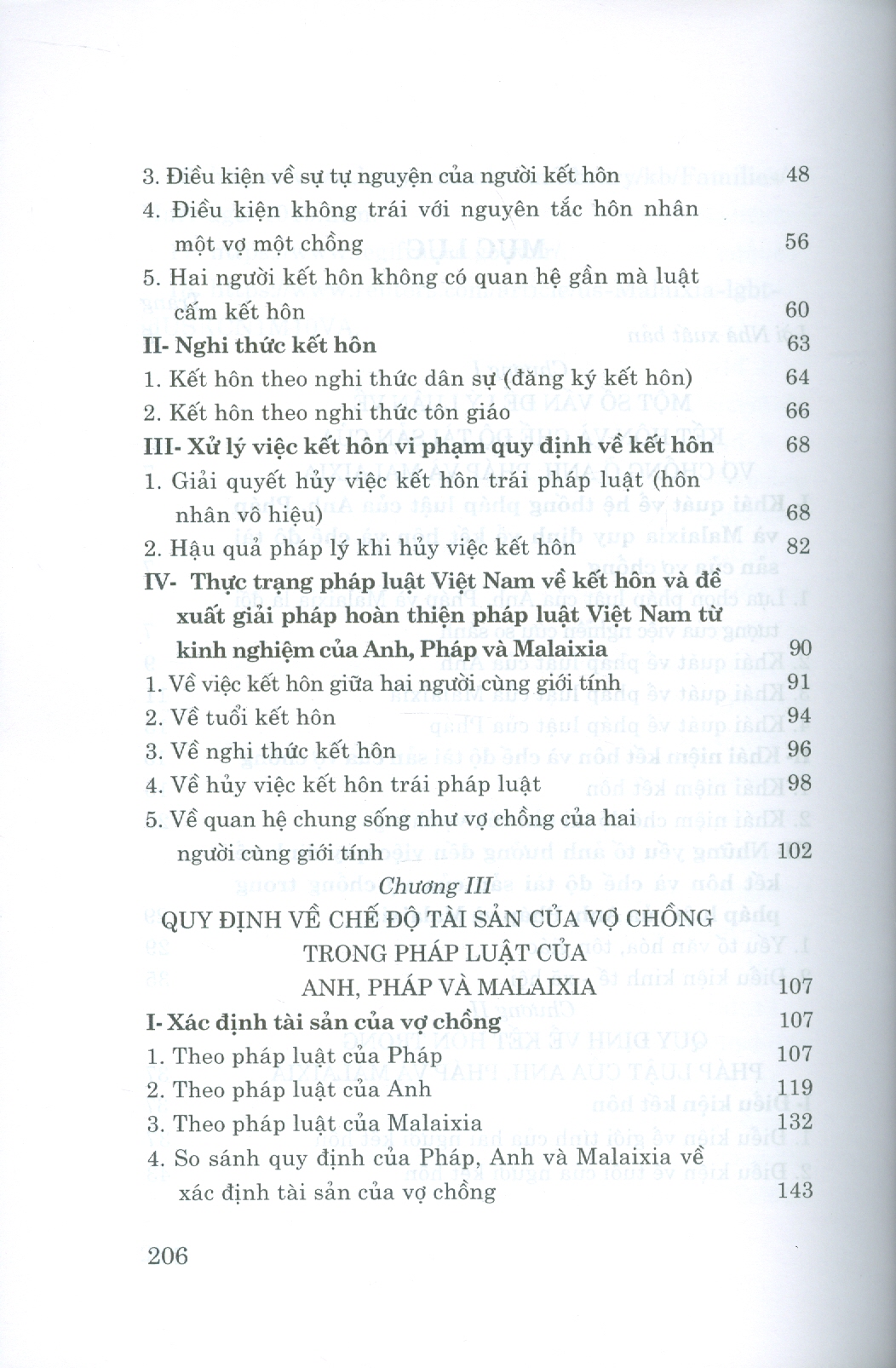 Kết Hôn Và Chế Độ Tài Sản Của Vợ Chồng Trong Pháp Luật Một Số Nước Và Kinh Nghiệm Cho Việc Hoàn Thiện Pháp Luận Việt Nam (Sách Chuyên Khảo)