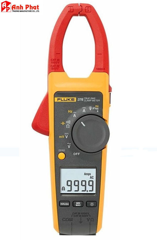 Fluke-376 ampe kìm đo dòng điện AC/DC 1000ampe Fluke 376