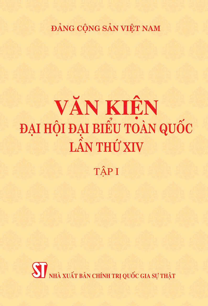 Trọn bộ Văn kiện Đại hội đại biểu toàn quốc lần thứ XIV (2 tập)