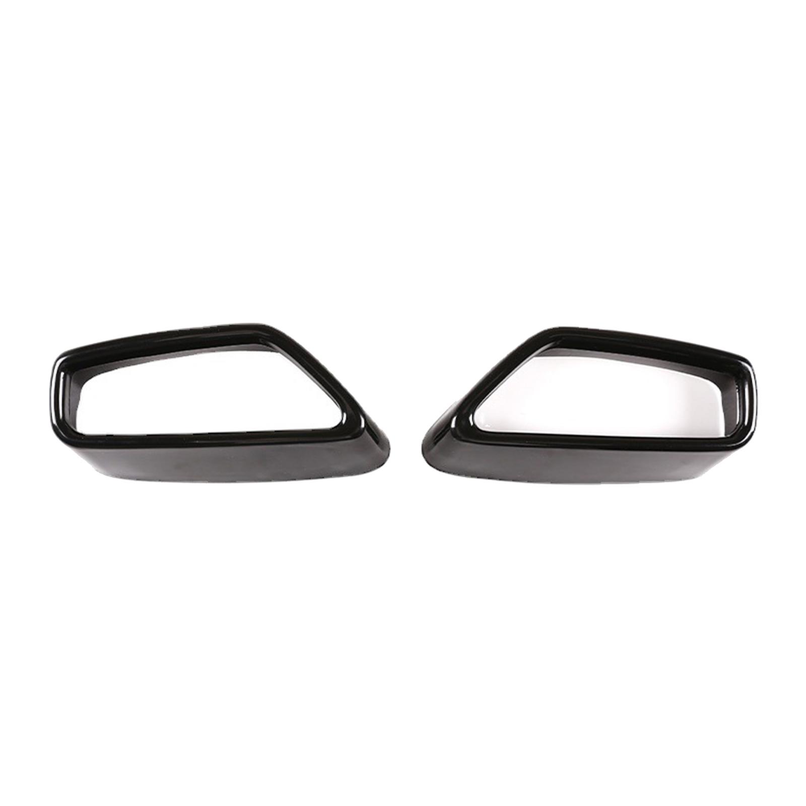 2Pcs Rear Exhaust  Pipe Cover Trim for  5 G30 G38 Decoration Black