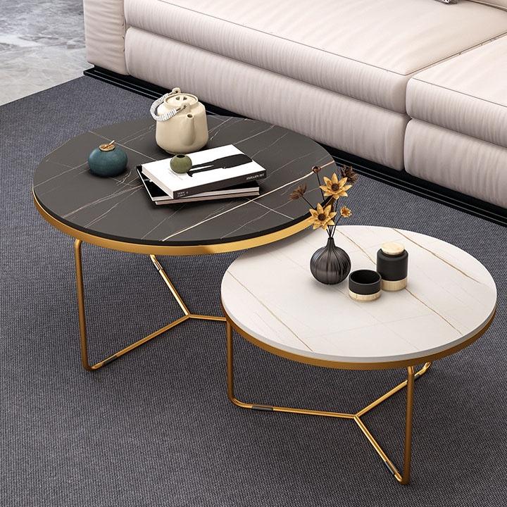 Bàn sofa phòng khách mặt đá CERAMIC nhập khẩu, bàn trà kiểu nhật phong cách hiện đại - Bảo hành 12 tháng