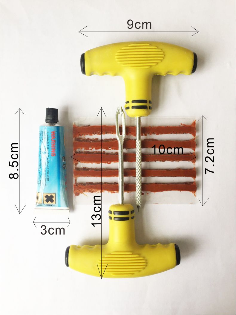 Bộ tự vá lốp không săm ô tô xe máy,cứu hộ phượt thủ BS-BT109