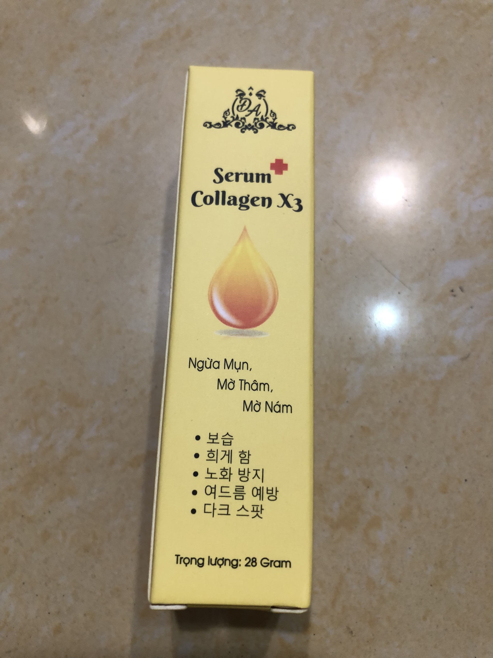 Kem Face Collagen X3 Luxury + Serum Colagen X3