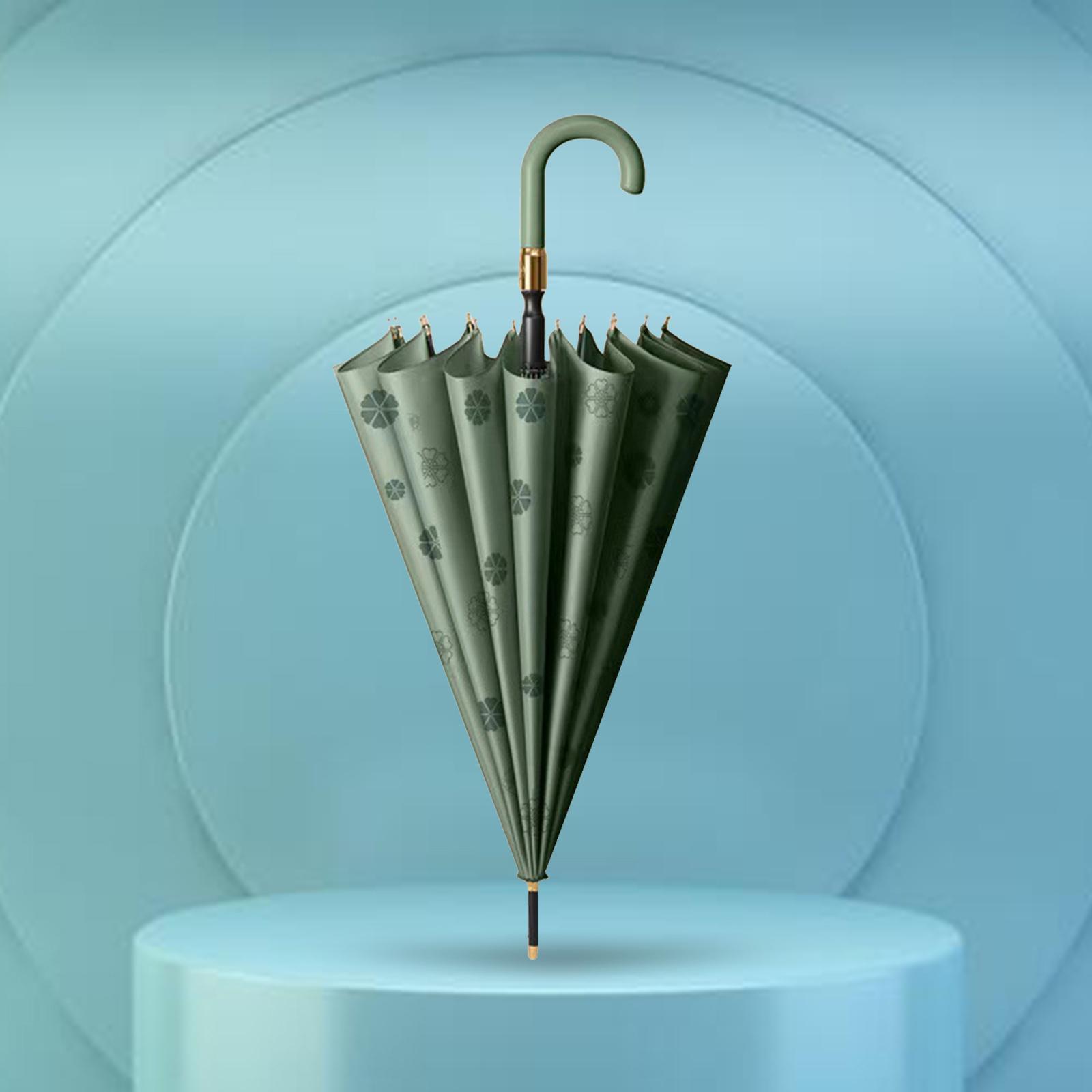 Stick Umbrella Windproof Waterproof Rain Umbrellas for Outdoor Travel Hiking