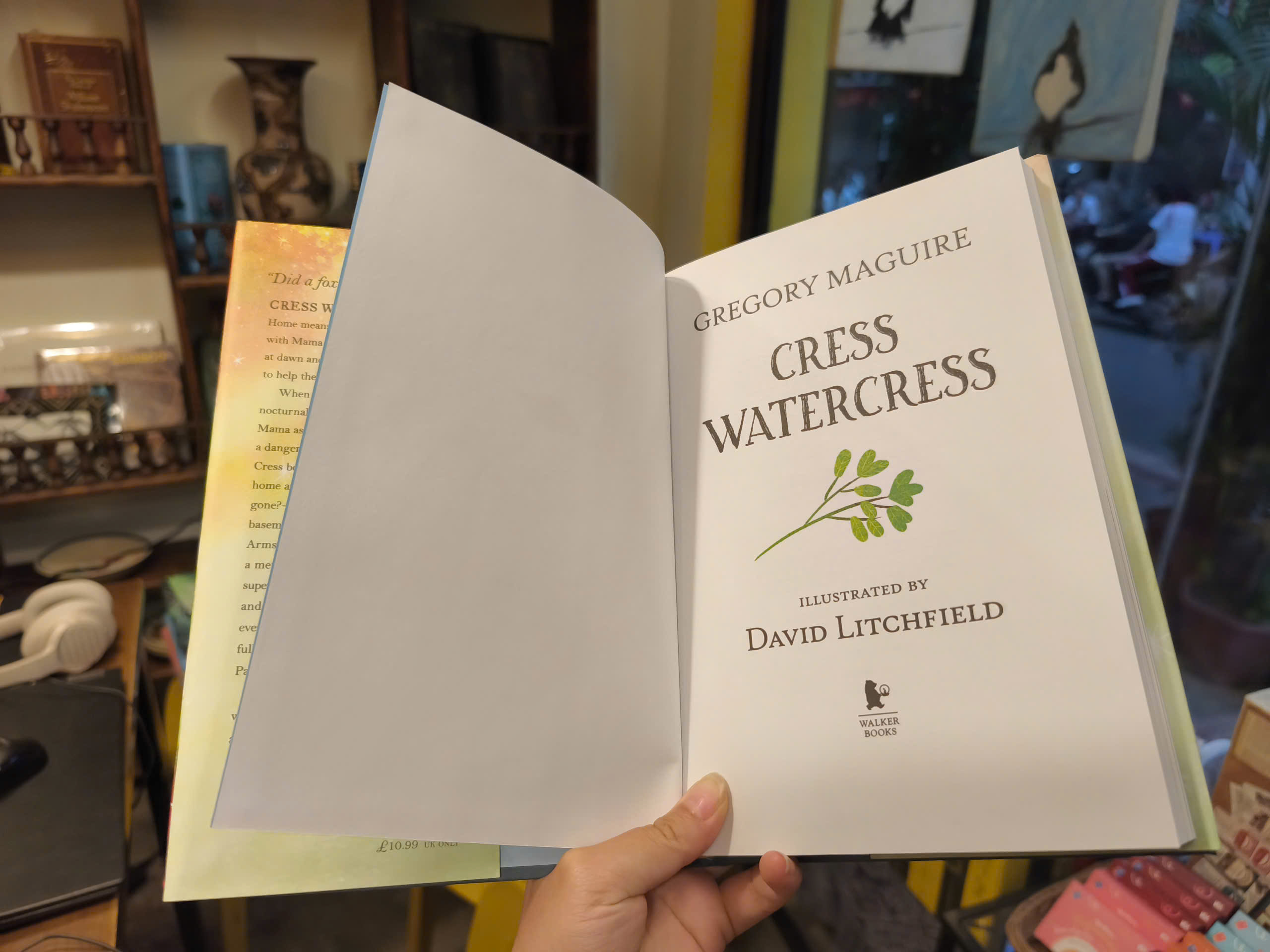 Sách - Cress Watercress by Gregory Maguire - Middle Grade/ Fantasy/ Animals/ Childrens in English