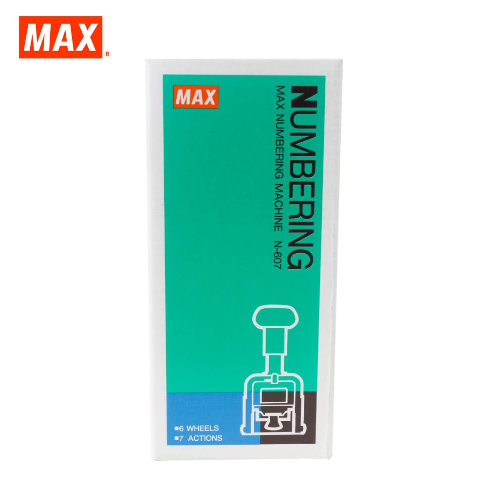 Dấu đóng số nhảy tự động 6 số Max N-607