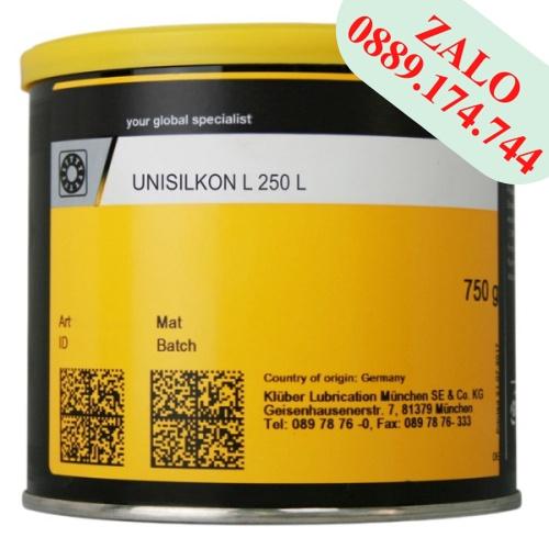 Mỡ Kluber Unisilkon L 250 L