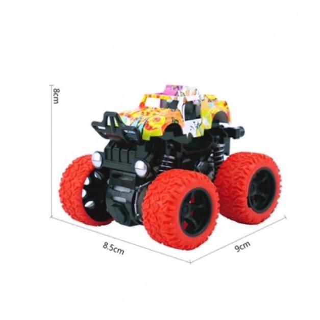 Xe Địa Hình Monster Zap Giảm Xóc, Xoay 360 Nhào Lộn Và Chạy Đà Cực Mạnh
