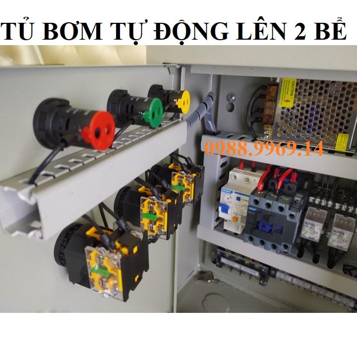 TỦ ĐIỀU KHIỂN BƠM TỰ ĐỘNG LÊN 2 BỂ
