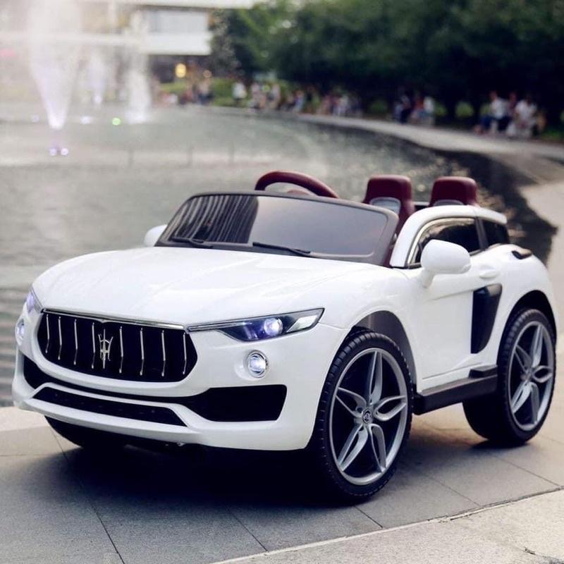 Xe ô tô điện trẻ em cao cấp MASERATI KUPAI-2021 4 động cơ 2 chỗ Bình Ắc Quy 12V7A - DH STORE