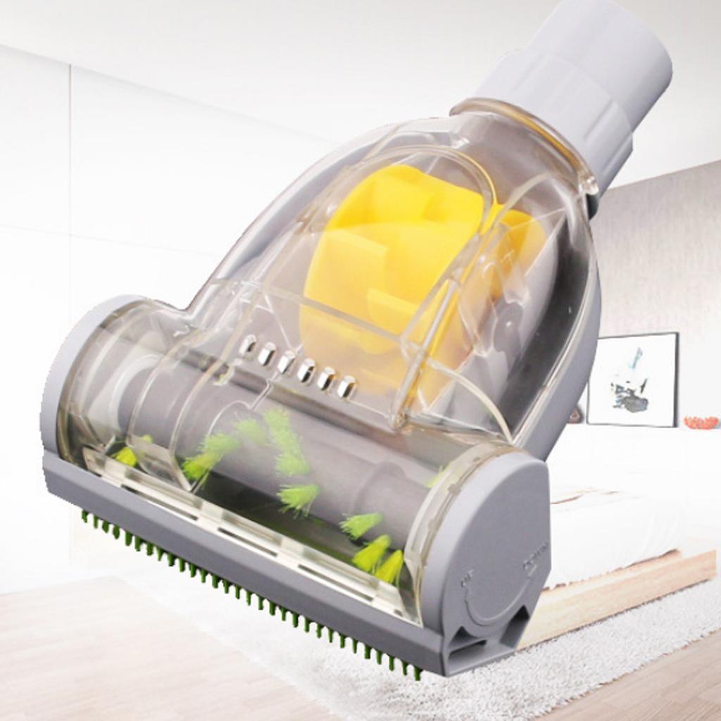 2xMini Vacuum Floor Brush Pet Hair Mites Remover Brush 35mm Inner Dia.