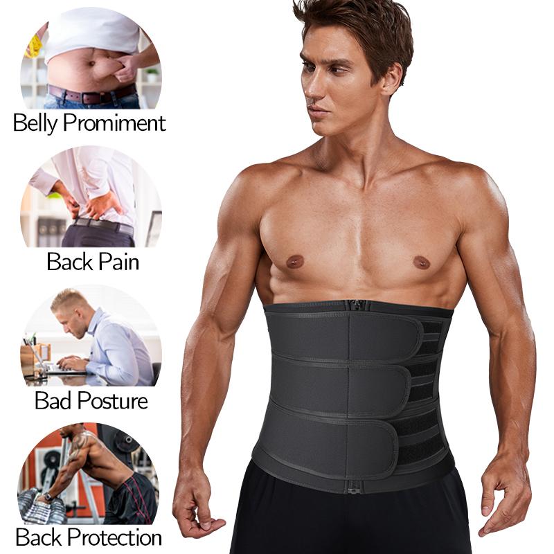 Áo Tập Toàn Thân Eo Huấn Luyện Áo Thể Dục Giảm Béo Eo Tông Đơ Cắt Fajas Béo Mồ Hôi Bụng Giảm Cân Định