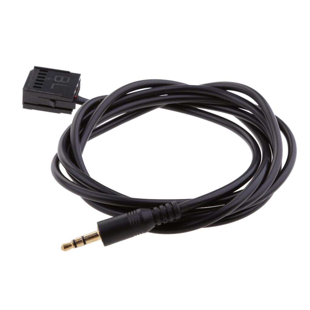 Car 3.5mm Male Aux Audio Input Connector Cable Adapter For Ford Focus Mondeo
