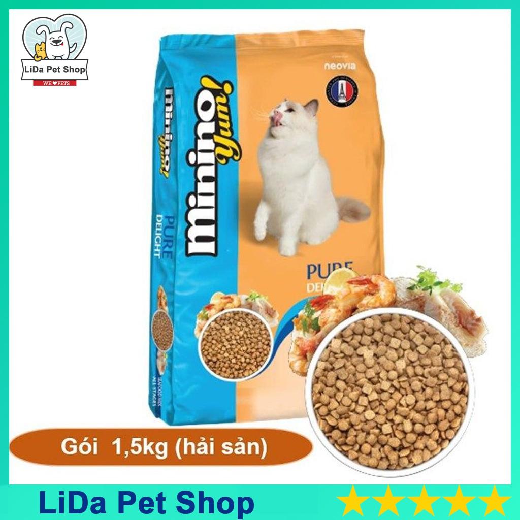 Hạt cho mèo MININO YUM 350g dành cho mèo mọi lứa tuổi