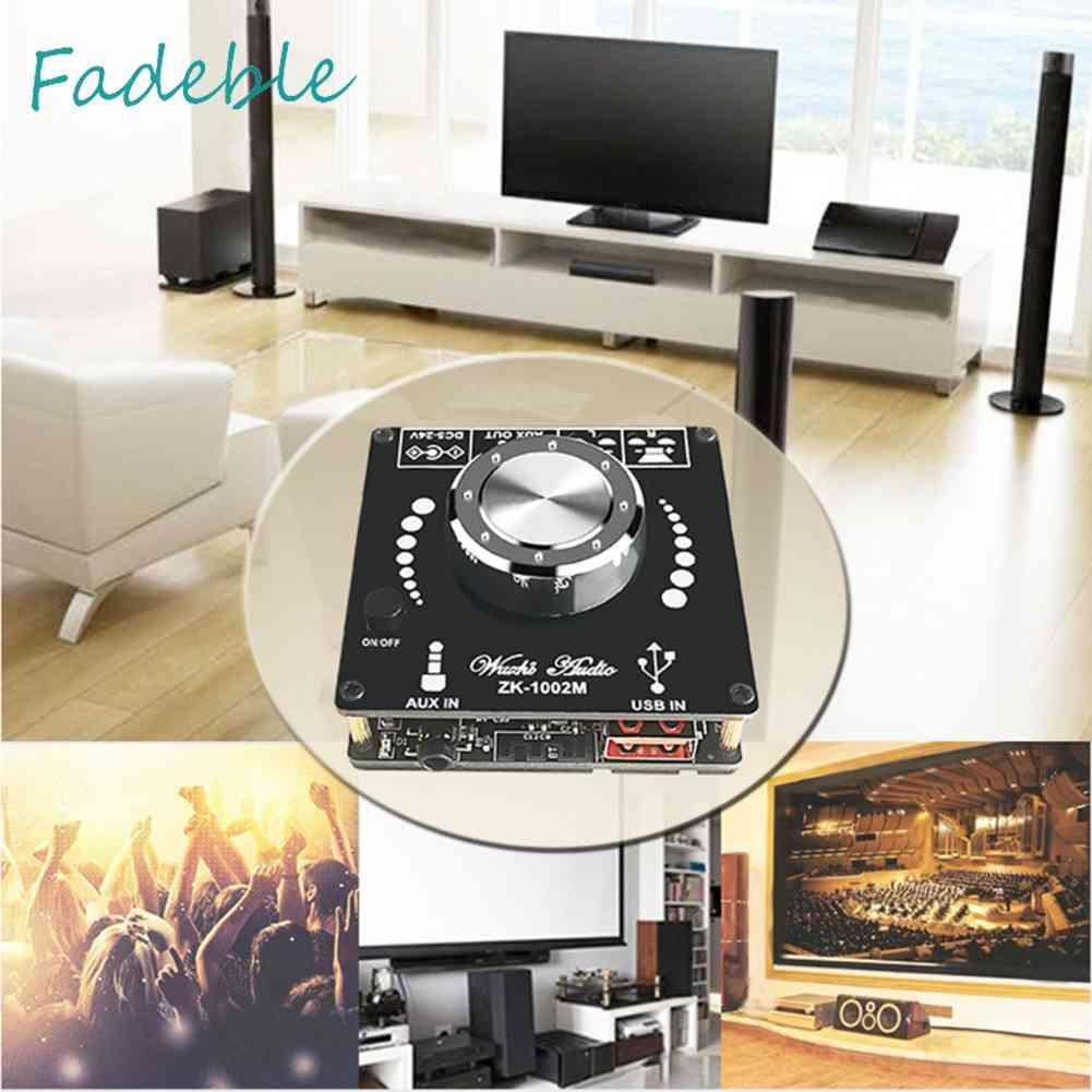 Bảng Mạch Khuếch Đại Âm Thanh Kỹ Thuật Số ZK-1002M 2x100W Kết Nối Bluetooth