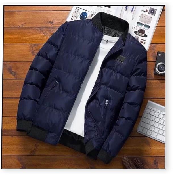 ÁO KHOÁC NAM/ÁO KHOÁC PHAO NAM TRẦN BÔNG 3 LỚP SIÊU ẤM ÁP MÙA ĐÔNG CÓ SIZE 3XL THỜI TRANG 1HITSTORE
