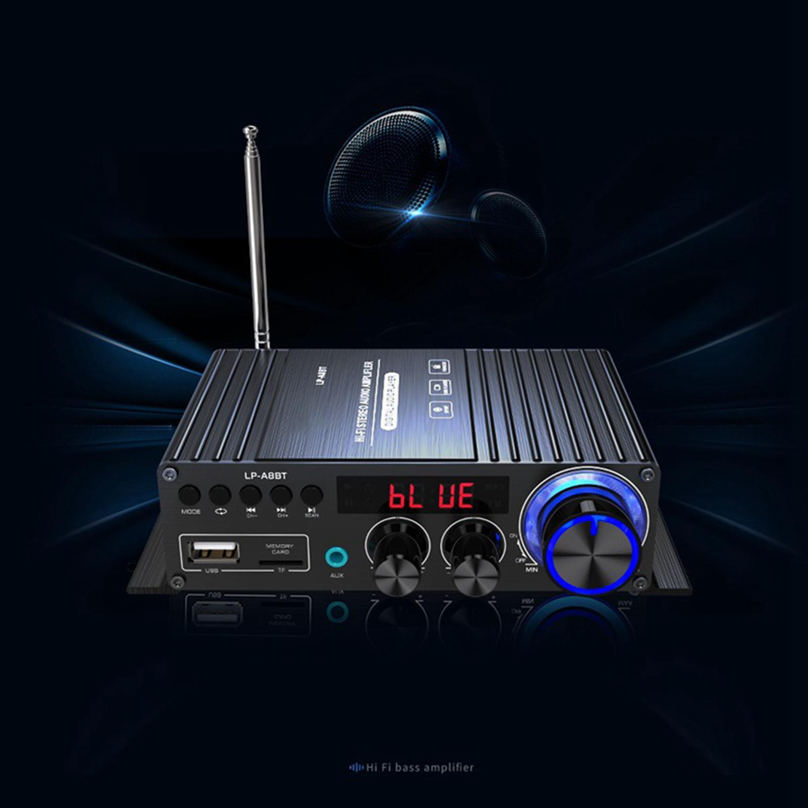 Audio Power Amplifier 2x30W Lossless Music Channel FM for