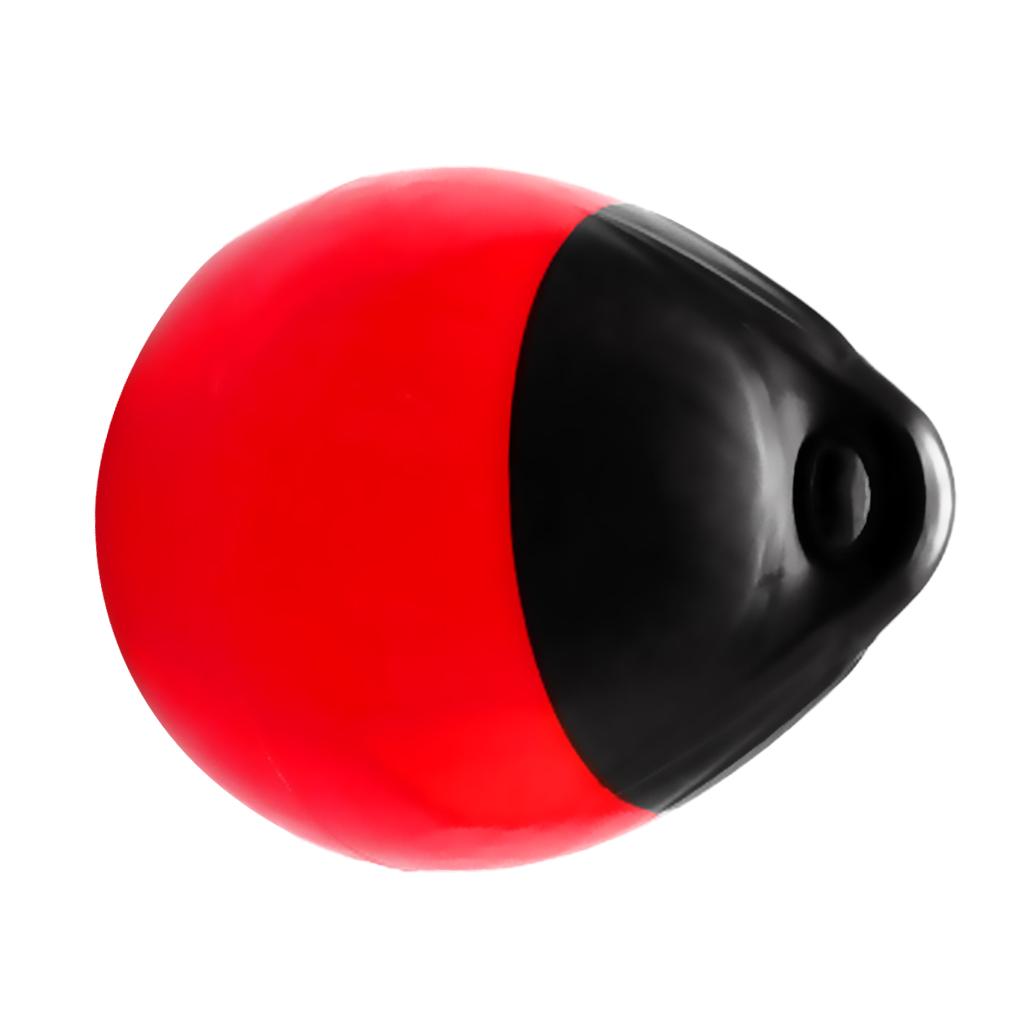 2x Marine Boat Premium PVC Bumper Dock Protection Black Red