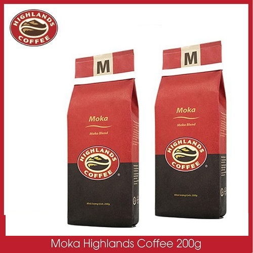 [Mua 1 gói tặng 1 gói] Cà Phê Moka Highlands Coffee 200g