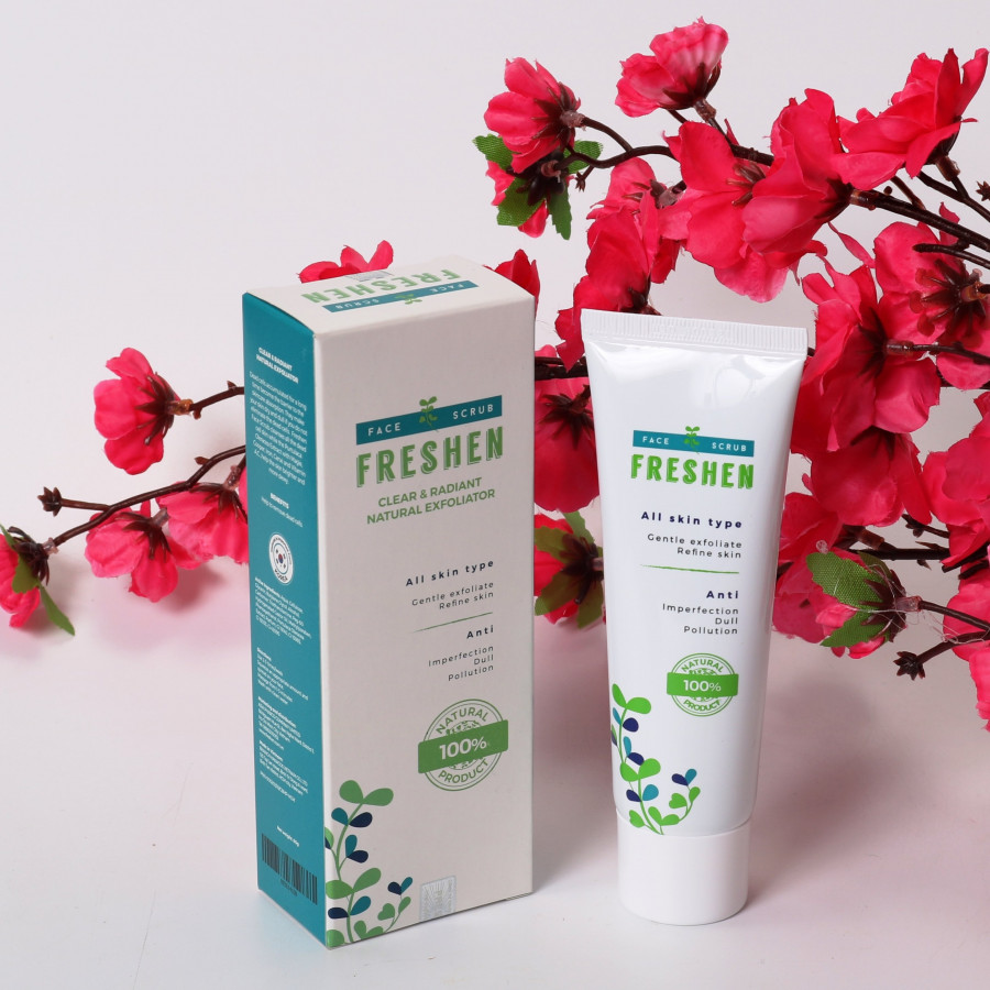 Freshen gel tẩy tế bào chết sinh học từ thảo dược thiên nhiên