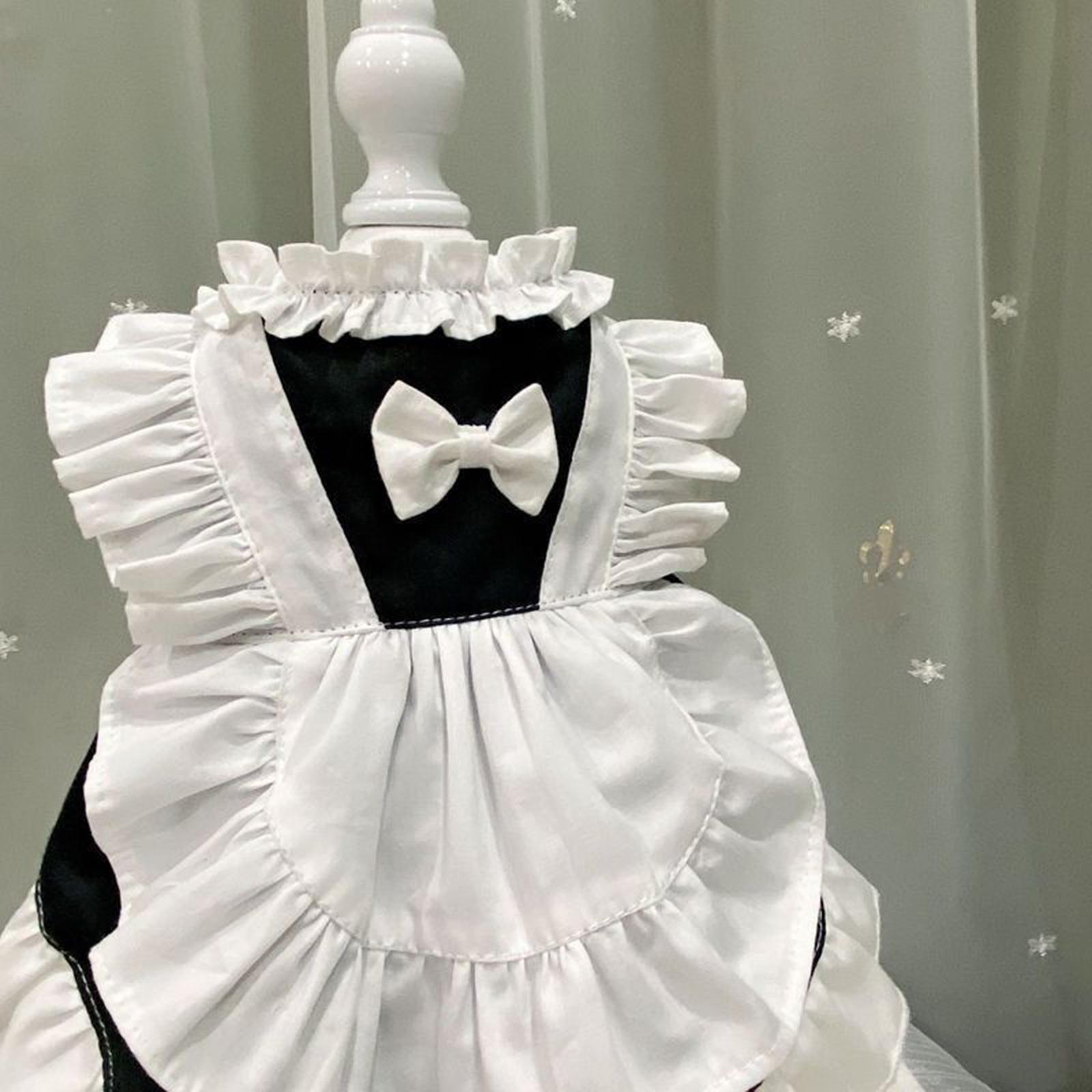 Cat Dress Cat Clothing Breathable Fashion Spring Summer Party Costume Maid Dress Cute Apparel Birthday Lovely Princess Dress Dress