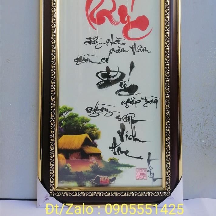Khung tranh chữ PHÚC