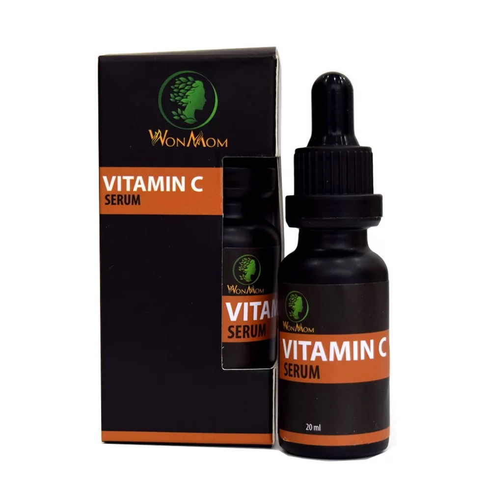 Serum Vitamin C Dưỡng Trắng Sáng Da Mờ Thâm Se Khít Lỗ Chân Lông Tái Tạo Da Wonmom Chai 20Ml - Chăm Sóc Da Mẹ Bầu Và Sau Sinh